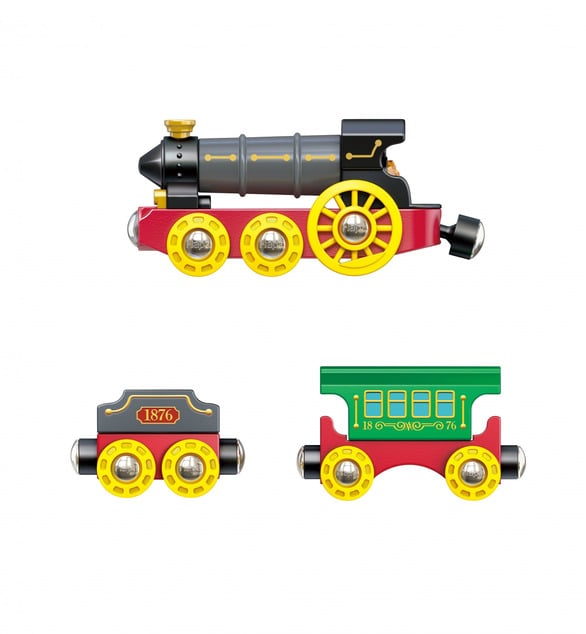 Hape Retro gőzmozdony fény- és hangeffektekkel