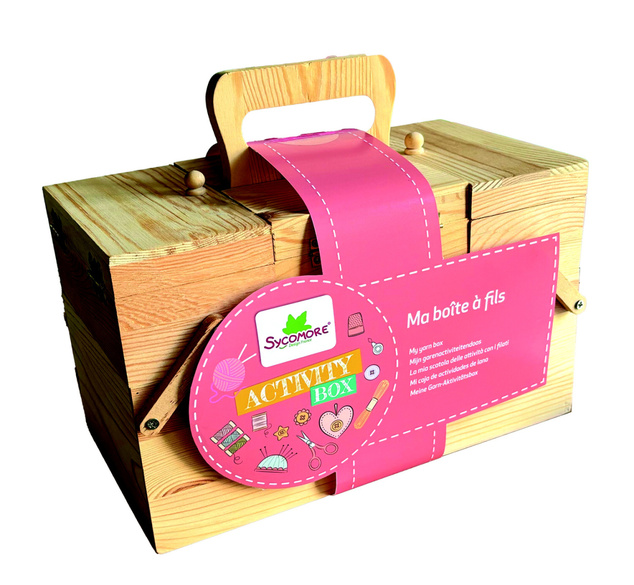 Sycomore Activity Box - Stricken und Nähen