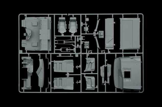 Model Kit tovornjak 3905 - Mercedes Benz Actros MP4 Gigaspace (1:24)