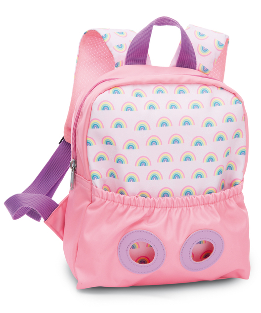 NICI Rucksack 21x26cm mit Plüschtier Koala 25cm, rosa