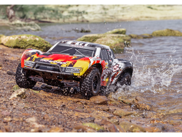 Traxxas Slash 1:10 VX3 RTR modrý