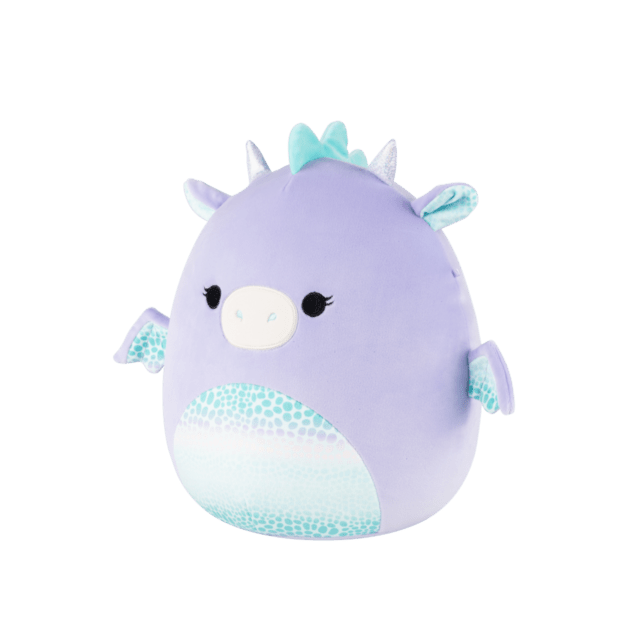 SQUISHMALLOWS Fialový dráčik - Drow, 30 cm