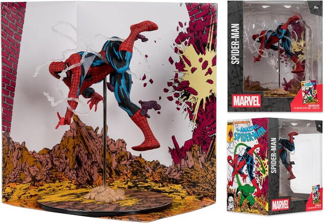 Marvel Collection PVC figura 1/10 Spider-Man (The Amazing Spider-Man #318) 17 cm