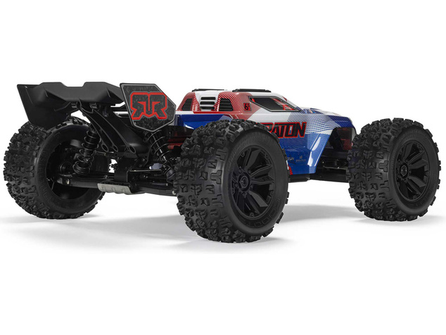 Arrma Kraton 6S V6 BLX 1:8 4WD RTR modrá/ružová