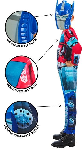 TRANSFORMERS Optimus Prime Kinderkostüm Größe M(134-140cm)