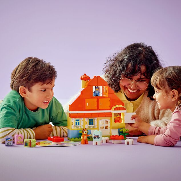 LEGO® DUPLO® 10459 Dom Bluey a pamäťová hra