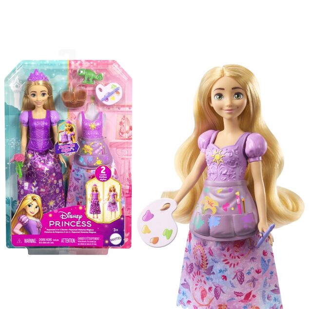 Disney Princess Bábika a rozprávkové obliekanie - Rapunzel