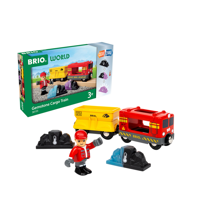 Brio Tovorni vlak z dragulji, ki spreminjajo barvo