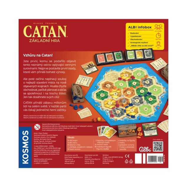 Albi Catan - základná hra (redesign 2025)