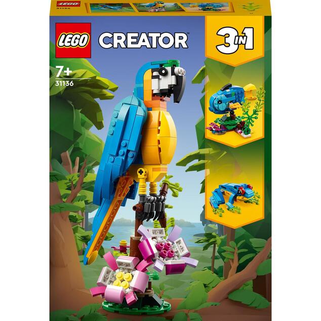 LEGO® Creator 3 v 1 31136 Exotický papagáj