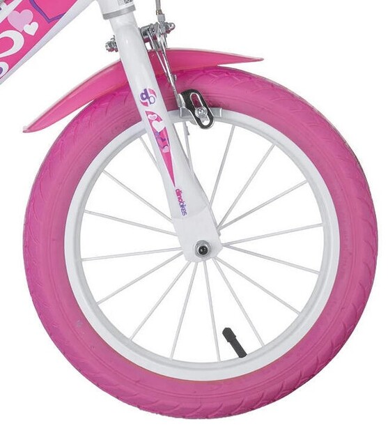 Dino Bikes - Detský bicykel 14" 144RN - biely 2017