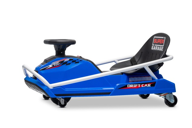 Beneo Motors driftovacia Motokára 24V, modrá, 300W Bezkartáčový Motor, Lítiová batéria, Dr