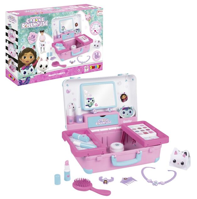 Smoby Gabby's Dollhouse Kozmetický kufrík s príslušenstvom