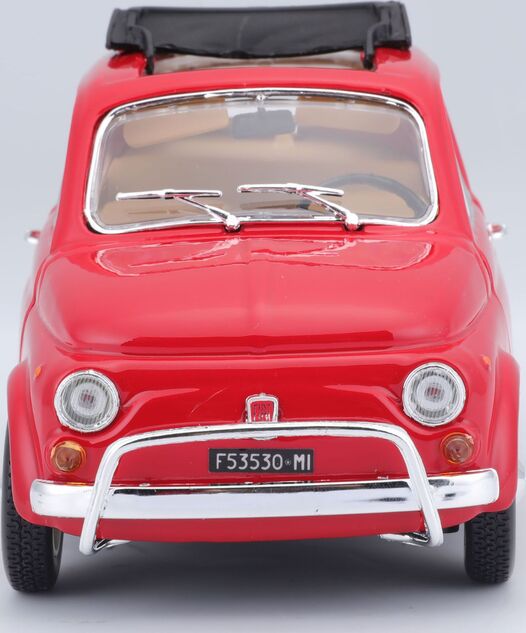 Bburago 1:24 Fiat 500L (1968) Rot