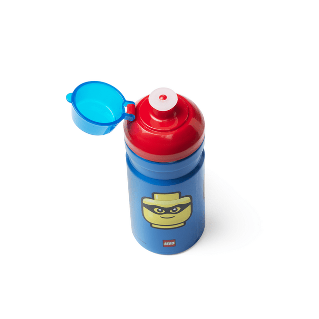 LEGO® ICONIC Classic Snack-Set (Flasche und Schachtel) - rot / blau