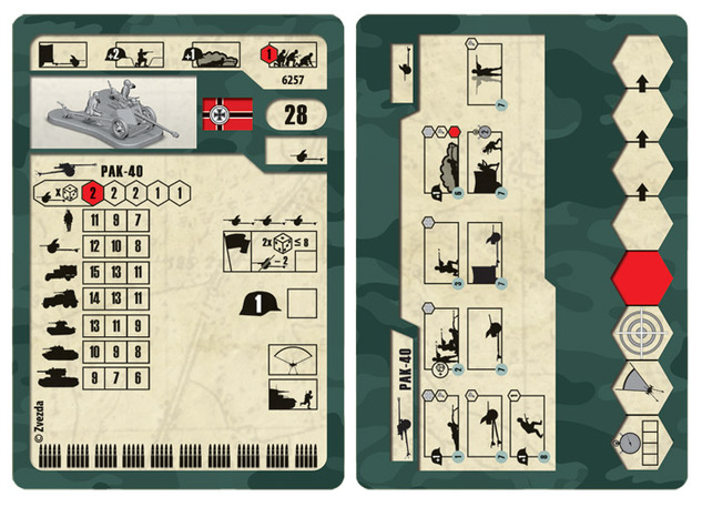 Wargames (WWII) военен 6257 - Pak-40 (1:72)