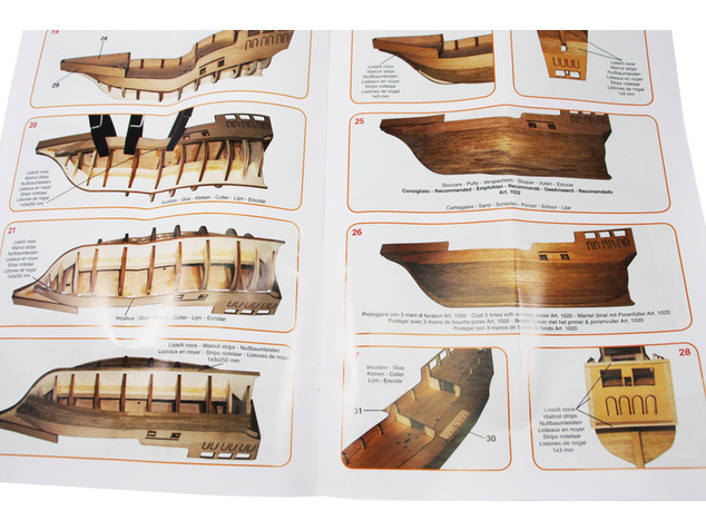 Mantua Model Santa Maria Le Piccole 1:100 kit