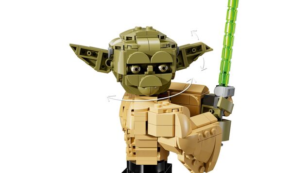 LEGO® Star Wars™ 75438 Bustul lui Yoda