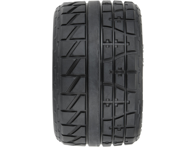 Pro-Line kolo 3.8" 1:8, pneu Menácia HP BELTE, disk čený H17 (2)