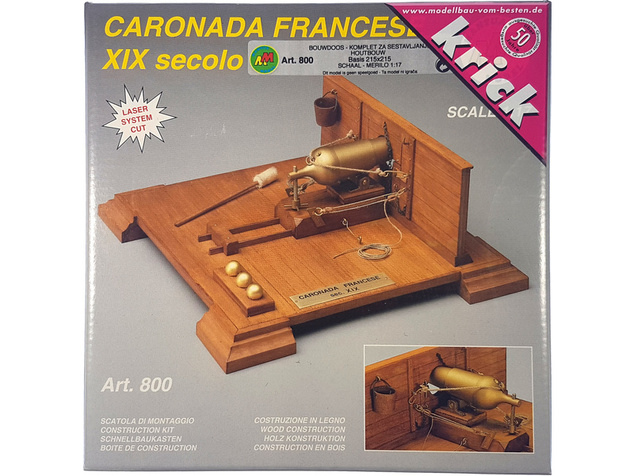 Mantua Model Francúzsky kanón 1:17 kit