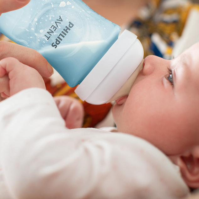 Philips AVENT Láhev Natural Response 260 ml, 1m+ modrá