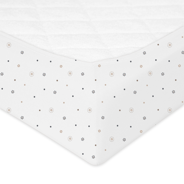 BABYMATEX Plachta napínacia Jersey 60x120cm Hviezdičky