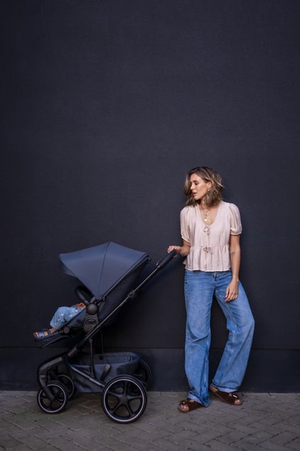 EASYWALKER Set XL kočík kombinovaný Harvey NXT s príslušenstvom Moss Green
