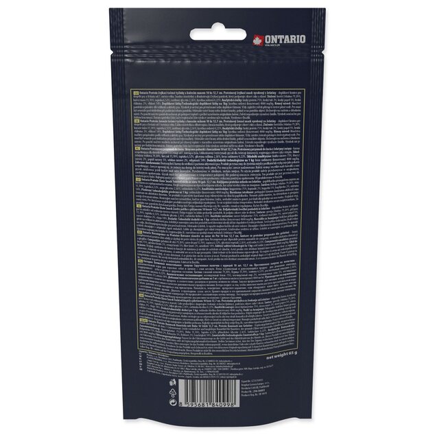 Pochúťka Ontario Protein kura, žuvacia krútená tyčinka 10ks 12,7cm, Small