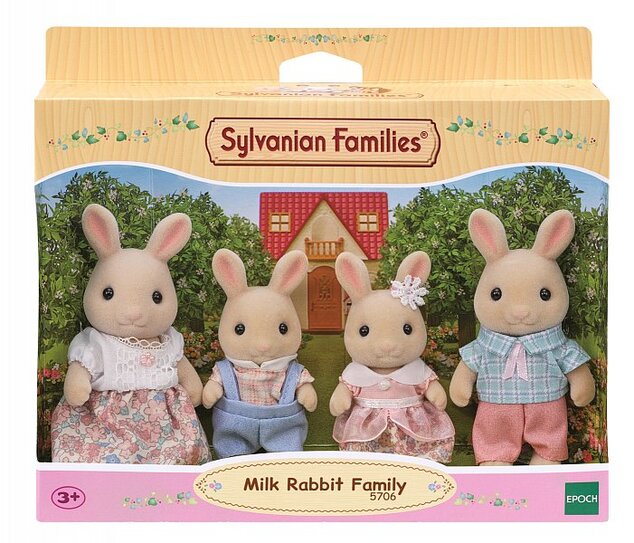 Sylvanian Families Družina mlečnih zajčkov