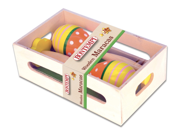 Bontempi Drevené maracas 562010