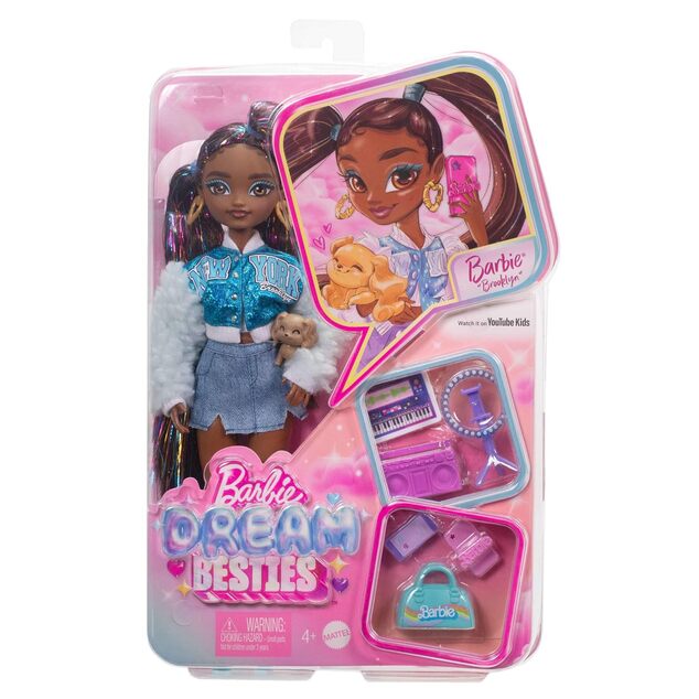 Barbie Dream Besties bábika - BROOKLYN
