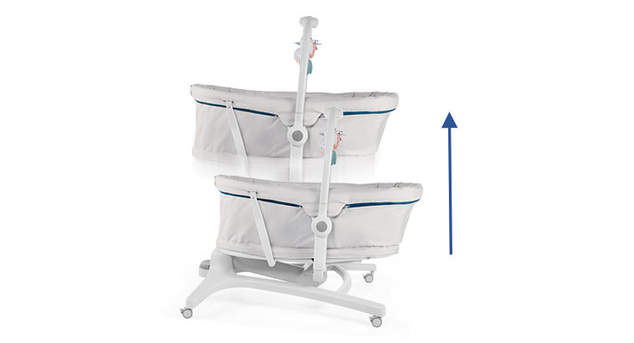 Bett / Liege / Stuhl Chicco Baby Hug 4in1 - Glacial