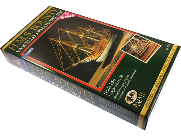 Kit AMATI HMS Bounty 1787 1:60