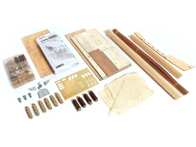 OCCRE Black Swan gusarski brod 1:75 kit