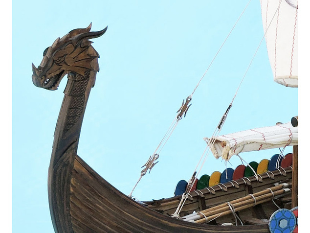 Mantua Model Barco Vikingo Dreki 1:40 kit