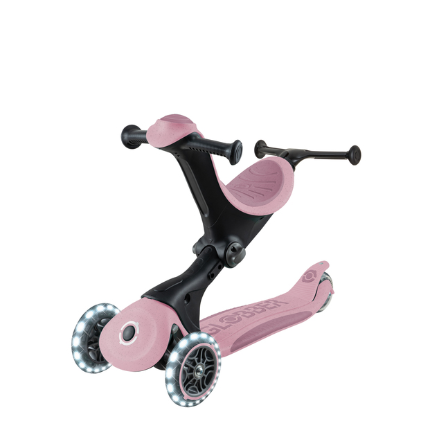 Globber kolobežka Go Up deluxe lights ecologic 360 ° blueberry