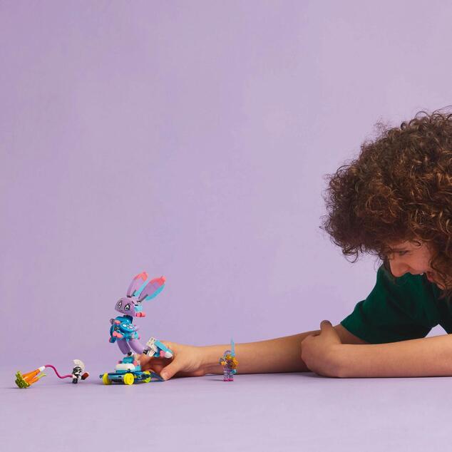 LEGO® DREAMZzz™ 71490 Izzie a herný zajačik Bunchurro