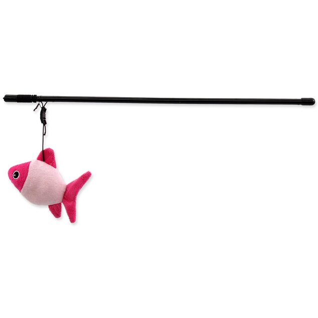 Hračka Magic Cat prút zvieratká s catnipom mix 41cm