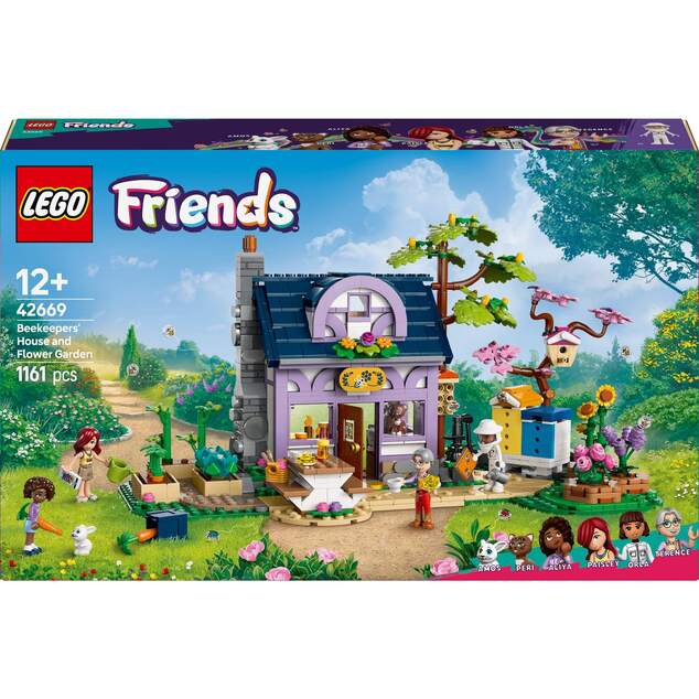 LEGO® Friends 42669 Dom včelárov a kvetinová záhrada
