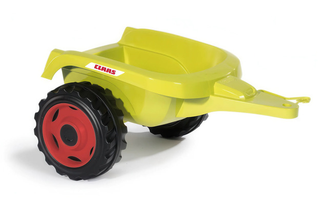 Smoby Šliapací traktor CLAAS zelený s vozíkom