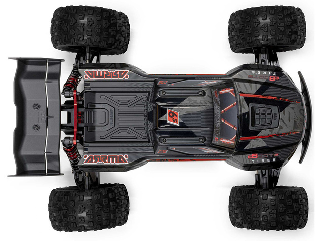 Arrma Kraton 6S BLX V6 1:8 4WD EXtreme Bash RTR negru
