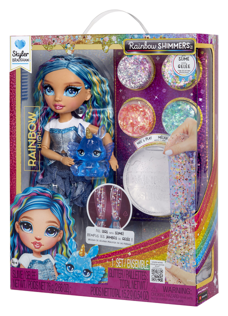 Rainbow High Rainbow Shimmers Skyler Blue