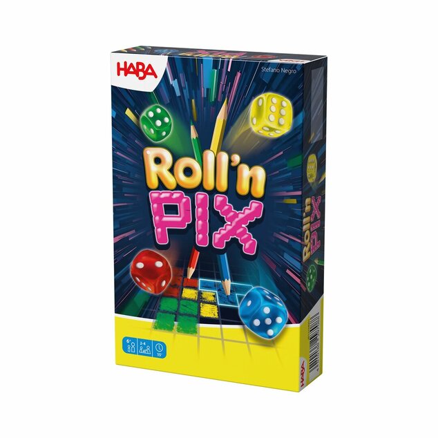 Haba Družabna igra za otroke Roll'n Pix od 6 let