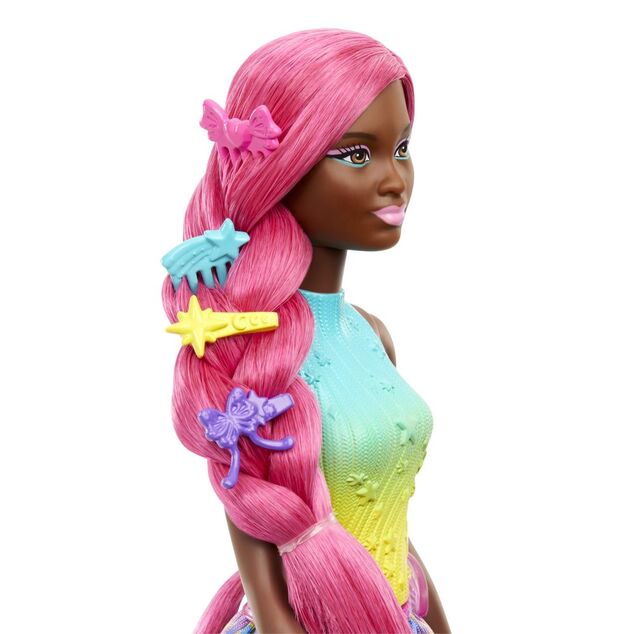Mattel Barbie rozprávková bábika s dlhými vlasmi - víla jednorožec