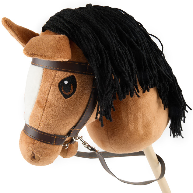 Bieco - Hobby Horsing na tyči - koník hnedý, veľ. S