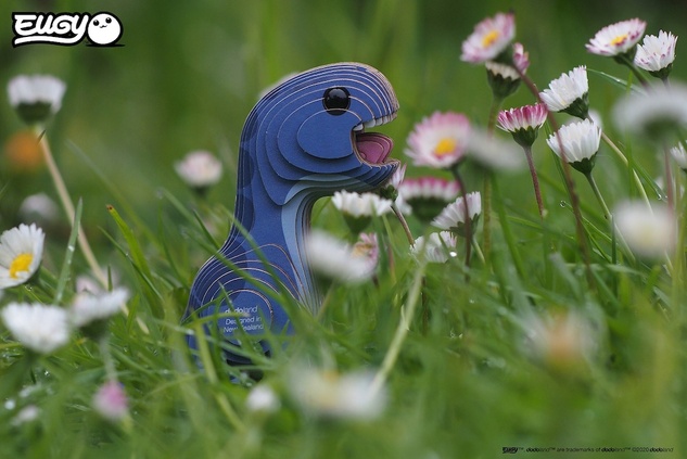 EUGY Brontosarus 3D kartonasta sestavljanka