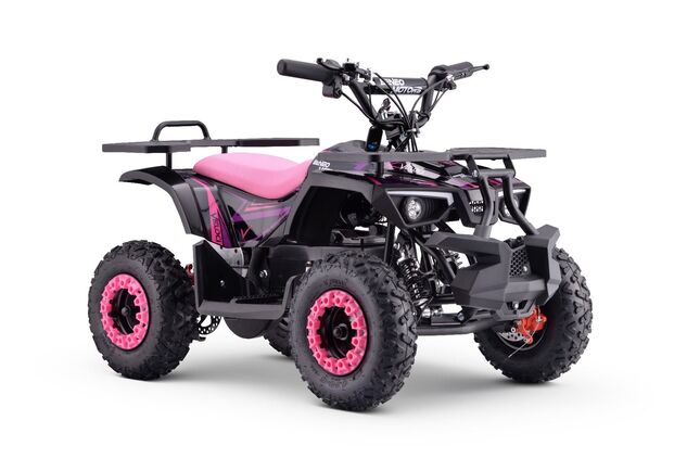 Elektrisches Kinder-Quad Beneo Motors Veloci pink - 800W