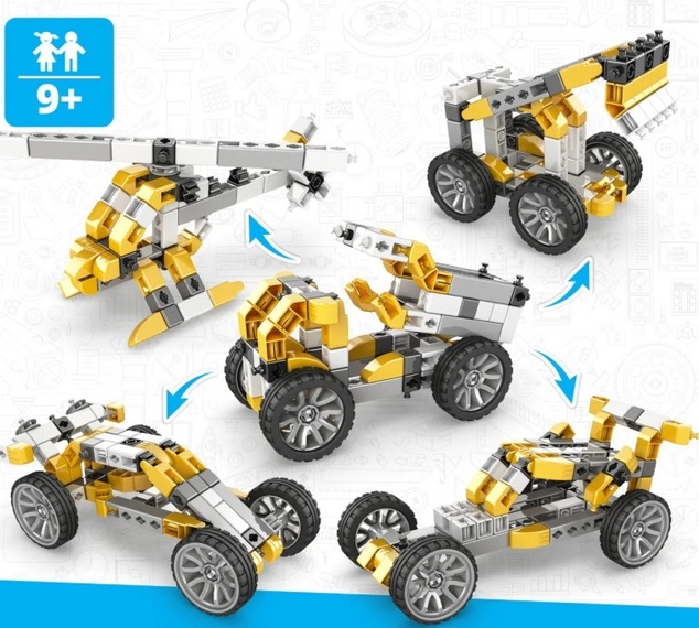 Engino INVENTOR MECHANICS sklápač s 5 bonusovými modelmi