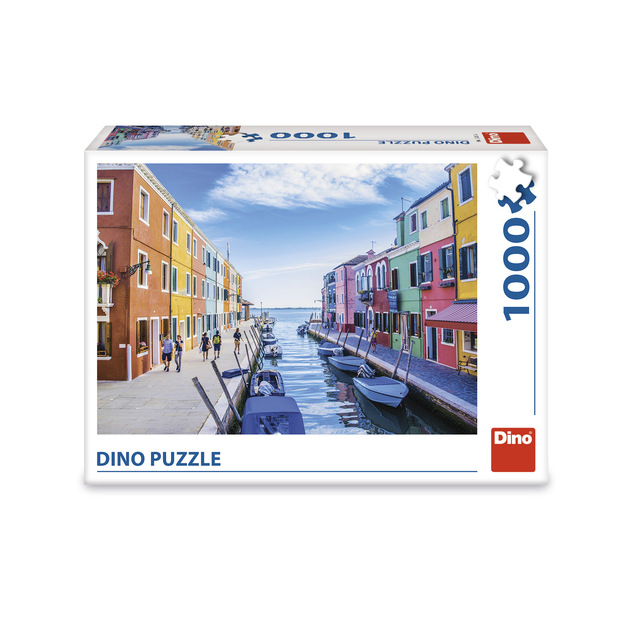 Puzzle Kanál v Benátkach 1000 dielikov