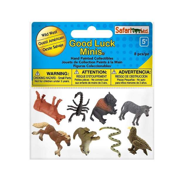 Safari® Fun pack Zvieratá Divokého západu 8 figúrok